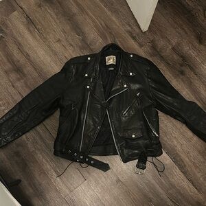 Leather jacket